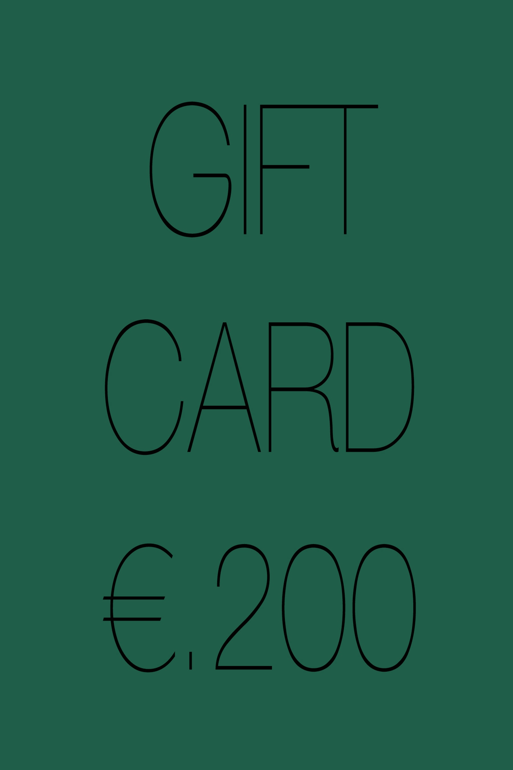 GIFT CARD €.200,00