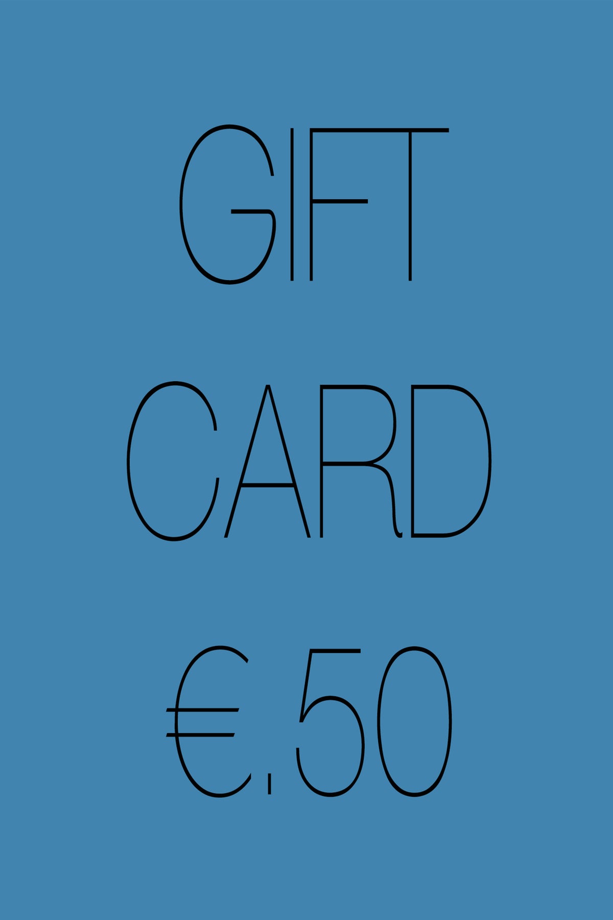 GIFT CARD €50.00