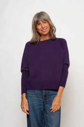Maglia a scatoletta 100% Cashmere Agata Aspen
