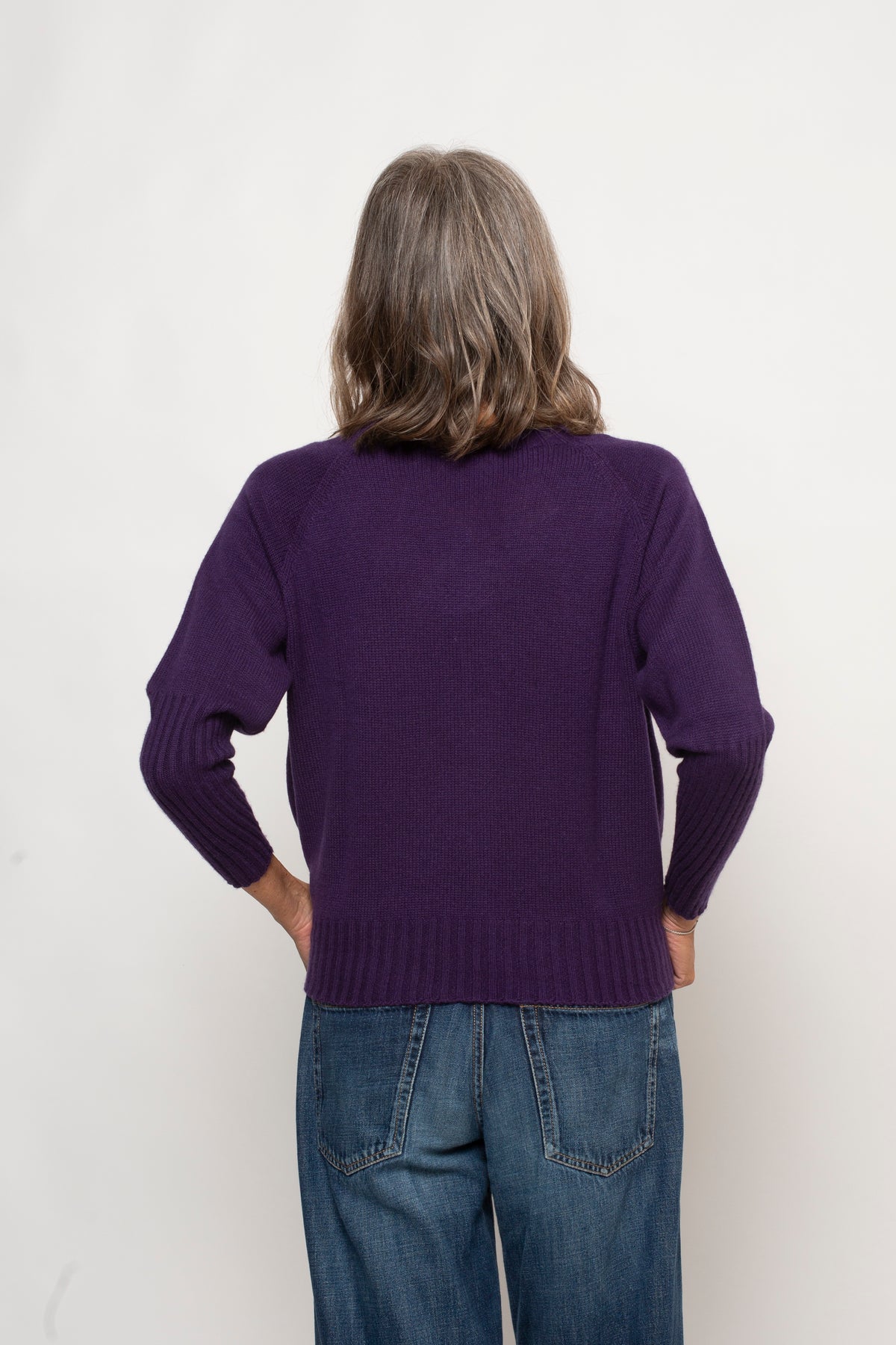 Maglia a scatoletta 100% Cashmere Agata Aspen