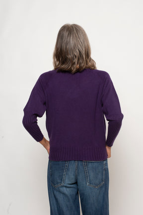 Maglia a scatoletta 100% Cashmere Agata Aspen