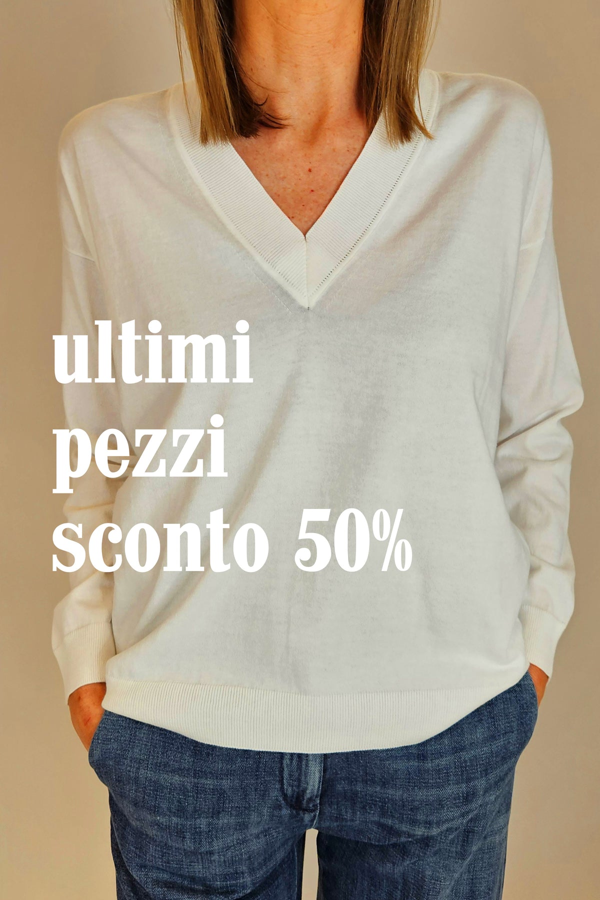 Maglia Scollo a V Alpha Studio