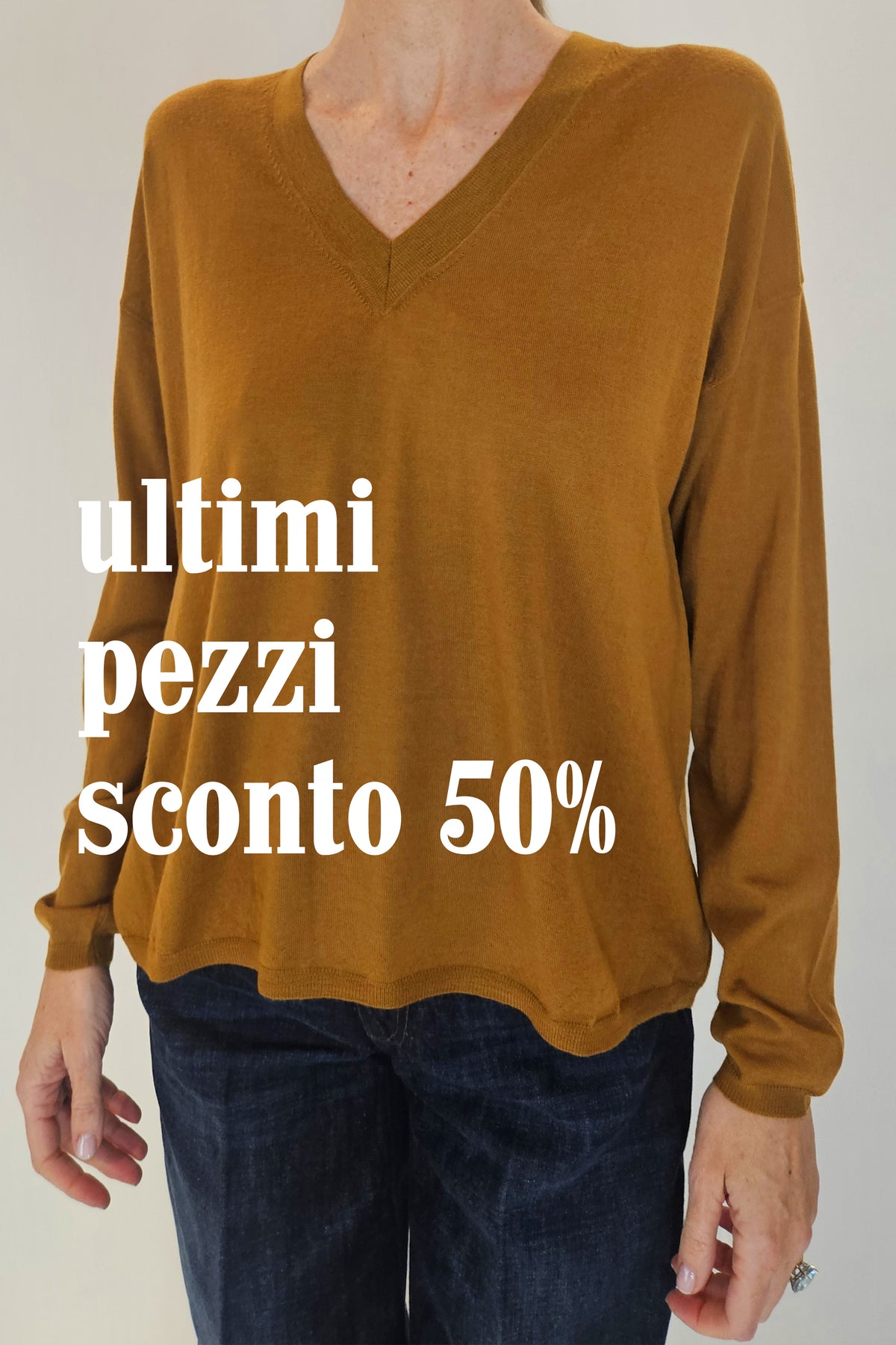Maglia scollo a "V" Aragona