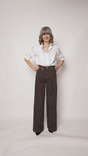 Pantalone 5 Tasche Audrey Palazzo Nine in the Morning