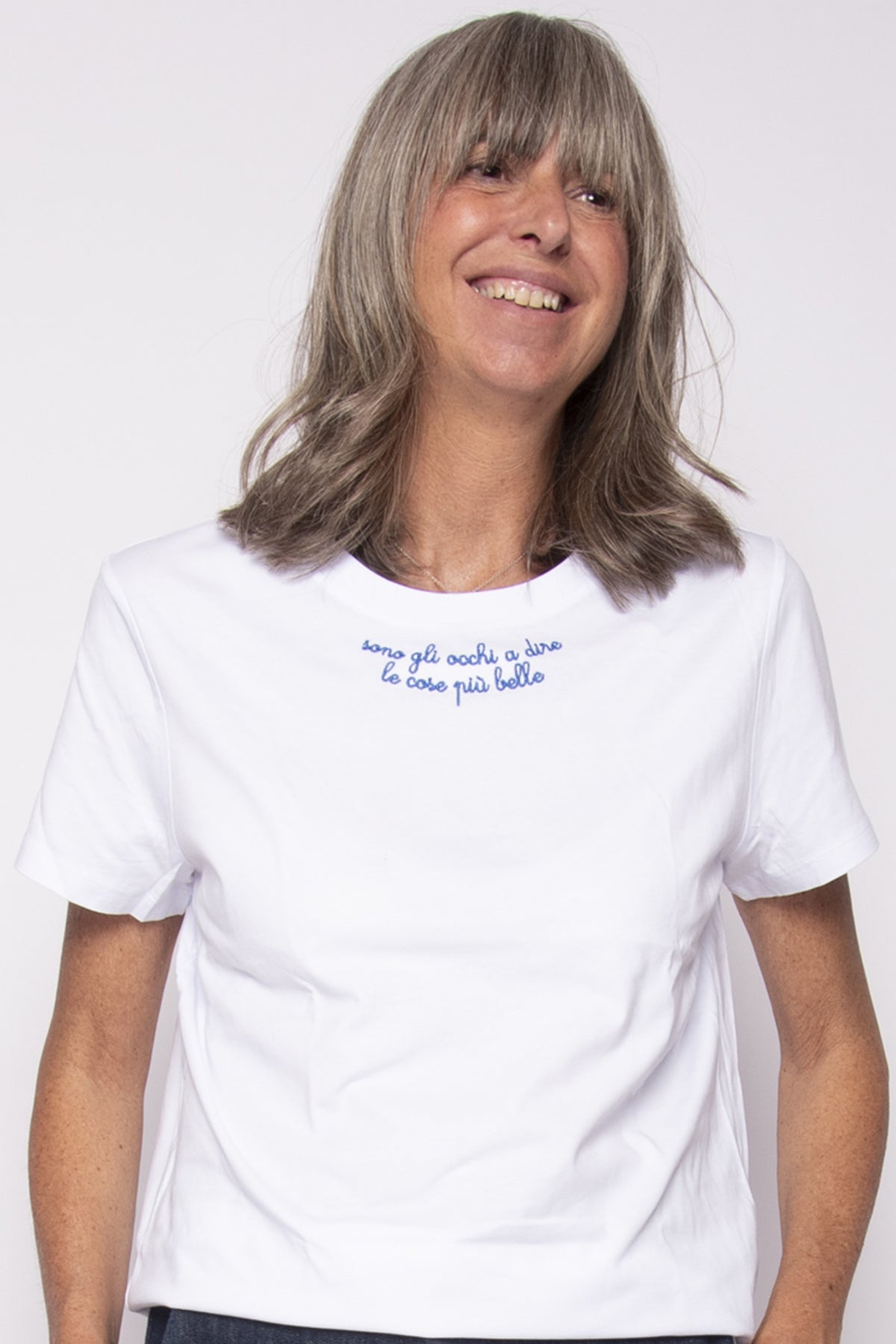 T-Shirt "sono gli occhi a dirvi le cose piu belle" | Nina