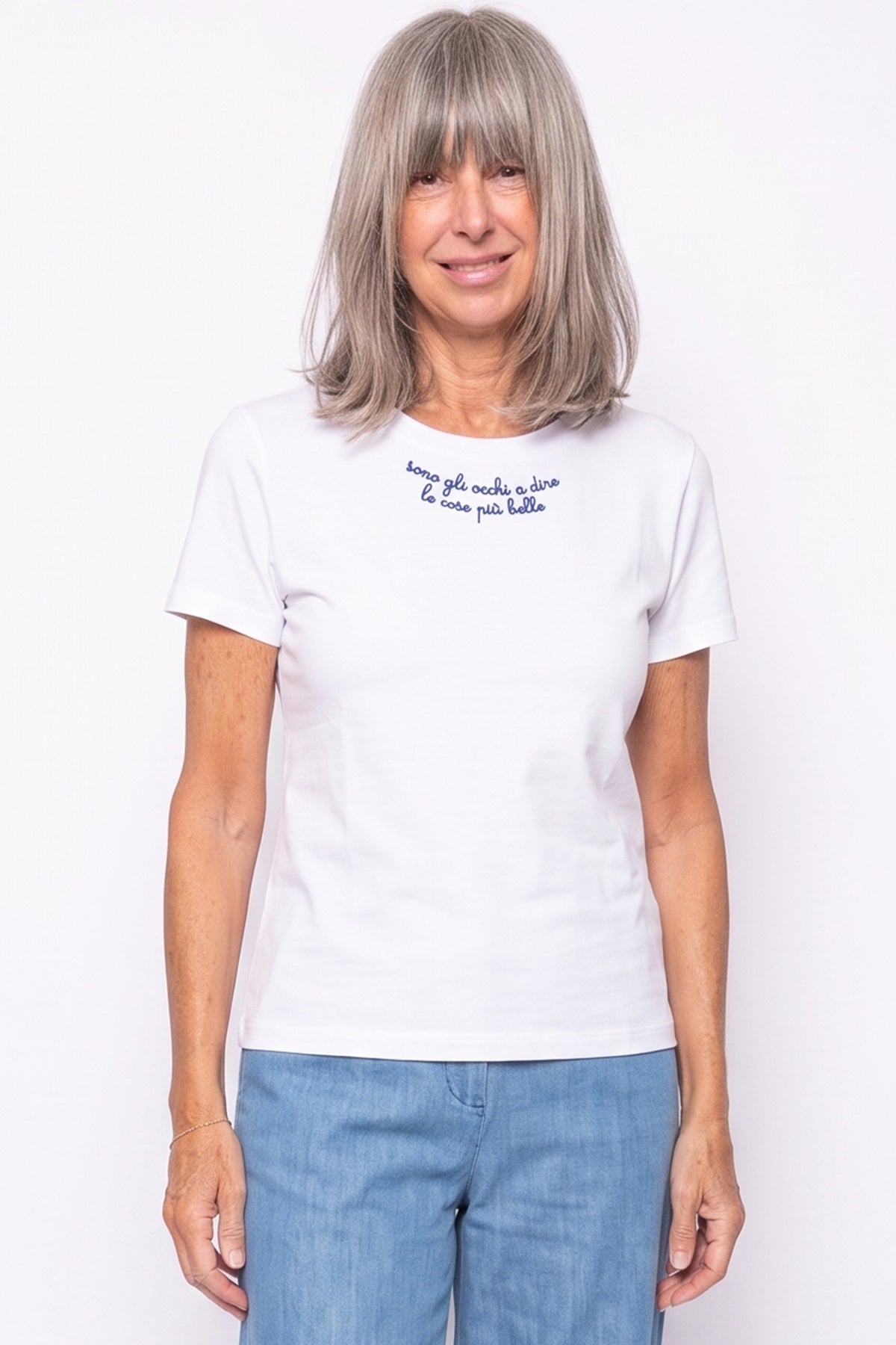 T-Shirt "sono gli occhi a dirvi le cose piu belle" | Nina