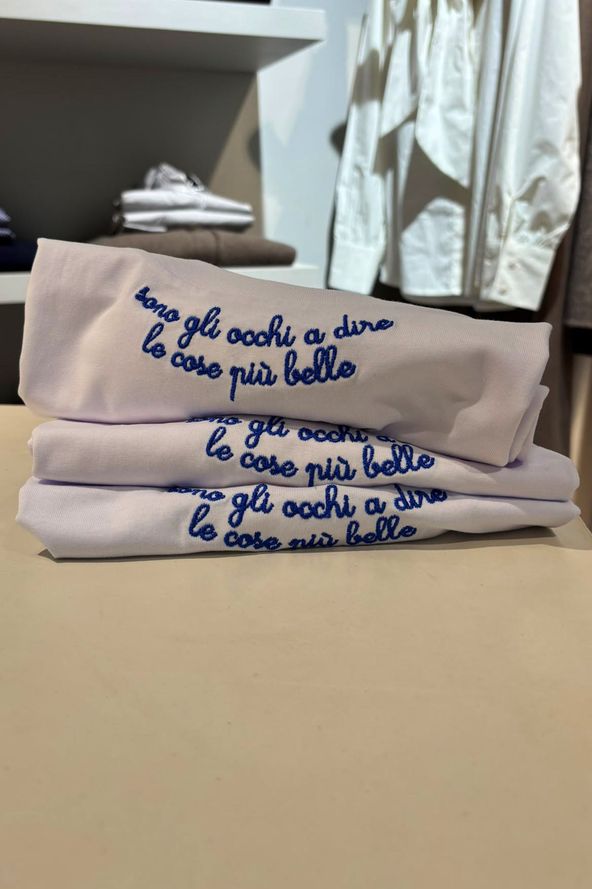 T-Shirt "sono gli occhi a dirvi le cose piu belle" | Nina