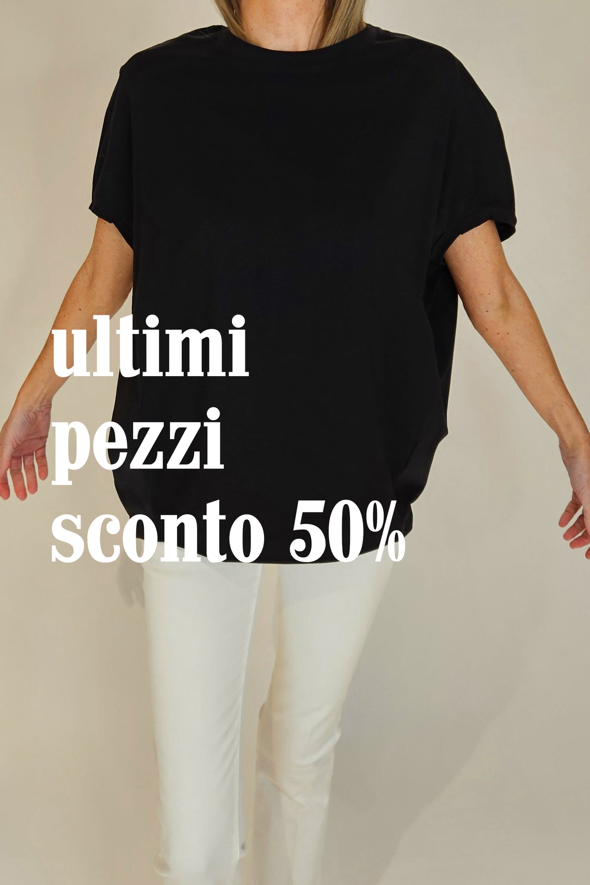 T-Shirt Maxi Manica Corta Alpha Studio